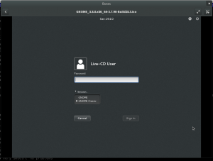 GDM 3.8 - GNOME Classic as Session option