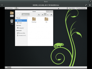 GNOME 3.8 Classic view